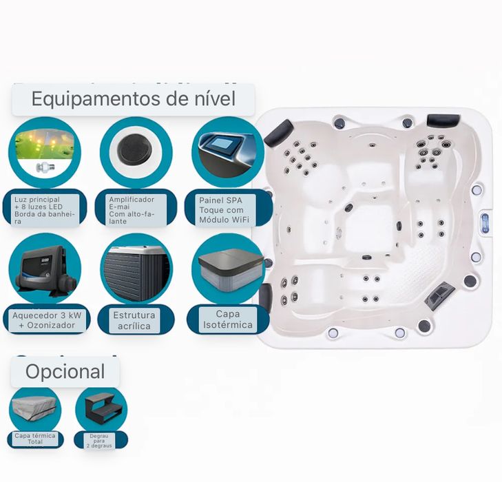 Jacuzzi 5 Pessoas - novo
