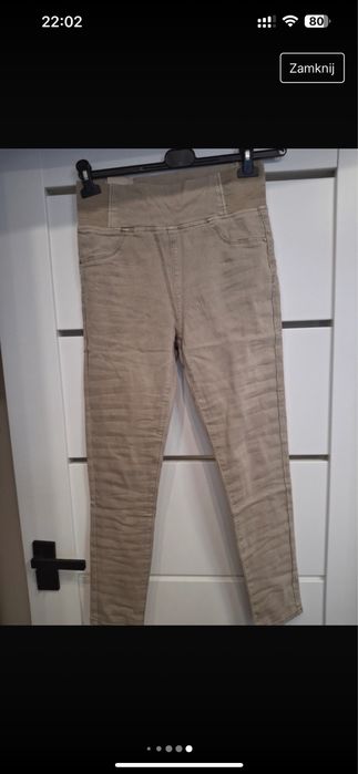 Spodnie kaszmirowe r.L