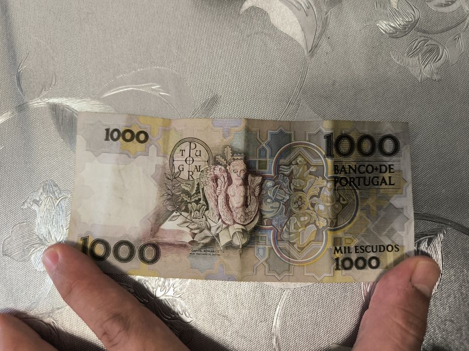 Notas de Escudo anos 80