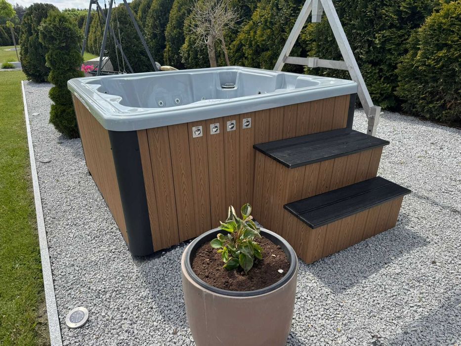 Wanna SPA - 6 os - podgrzewacz 3 kw- transport - raty 0% - lampa LED