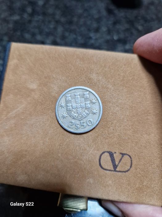 Moeda antiga 2$50 1964