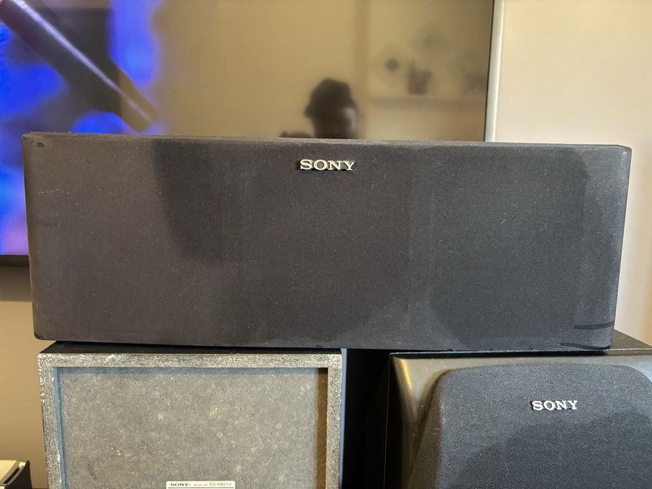 Coluna central  home cunema sony