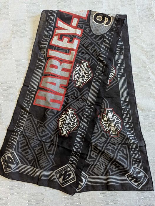 «Harley Davidson» винтажная байкерская шарф, бандана, баф.