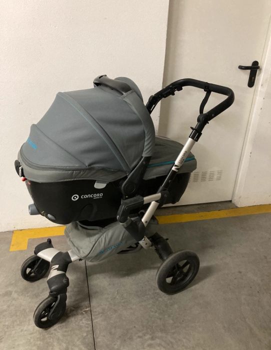 Trio Concord Neo Ovinho + alcofa + cadeira de passeio