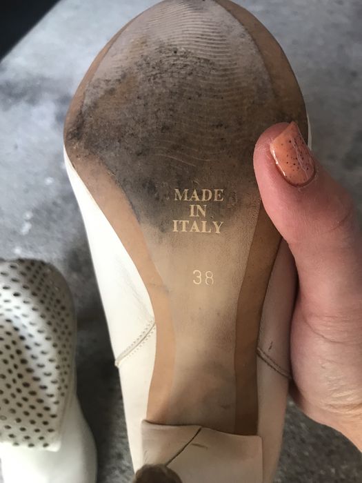 Vendo botas beges da Prof 38 em excelente estado