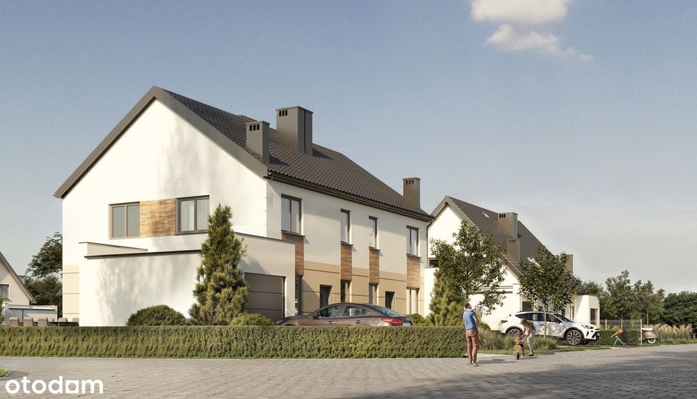 NOWY DOM: 116 m² + ok. 19 m² strych +GARAŻ +OGRÓD -z widokiem na Ślężę