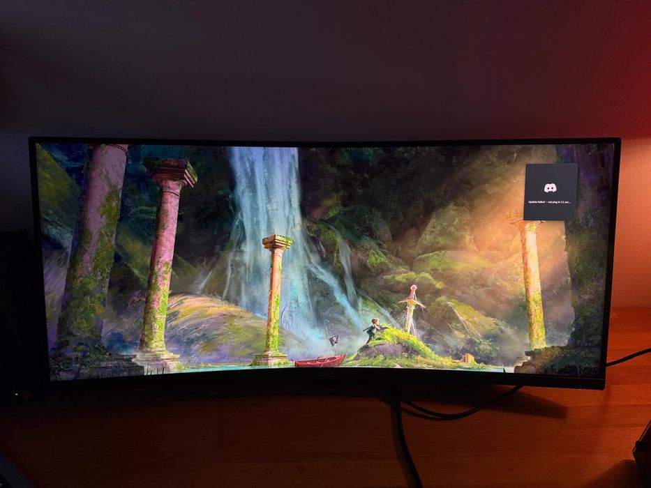 Monitor Ultrawide 34" Dell S3425DW WQHD 120Hz + Braço VESA