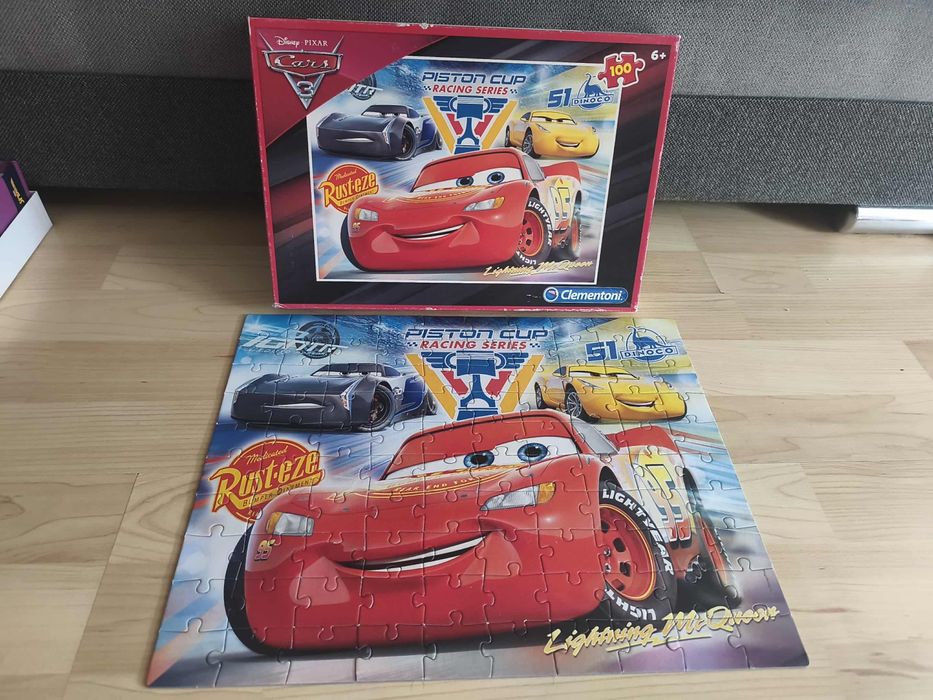 Puzzle Zygzak McQueen Bełchatów • OLX.pl