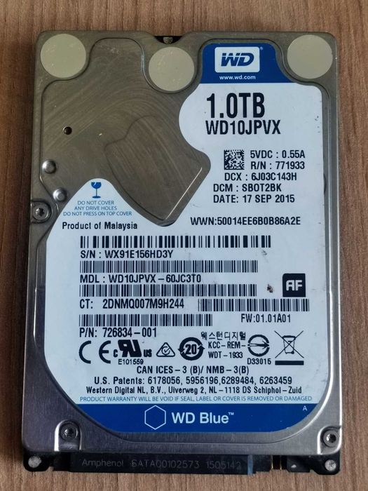 HDD 1TB WD BLue