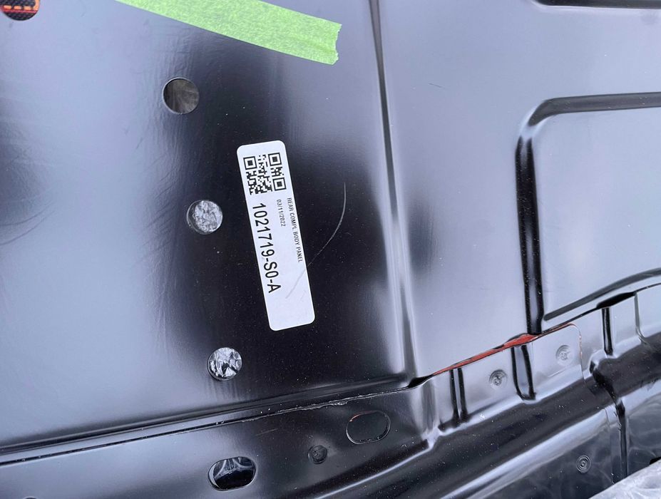 Панель задня Tesla Model S панель задняя Tesla MS 1021719-S0-A