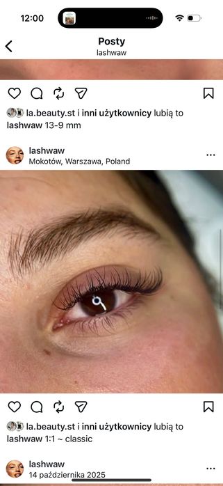 Modelki na rzęsy Warszawa Mokotów