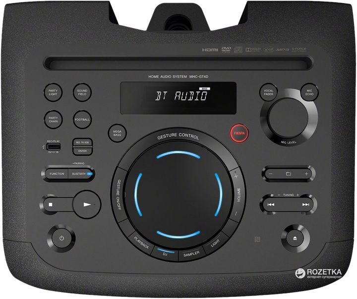 Колонка музыкальный центр Sony MHC-GT4D
