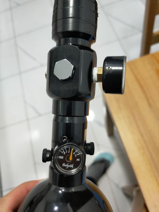 Kit HPA (Botija 0.8L, regulador e mangueira