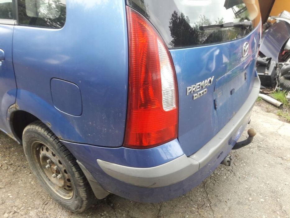 mazda premacy 99-05 klapa tylna szyba tylna 4y