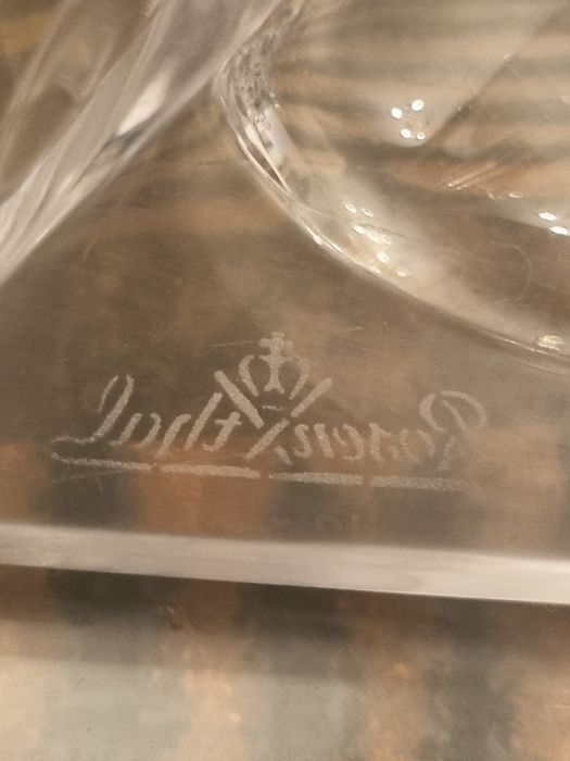 Świeczniki kryształowe - Rosenthal/Niemcy