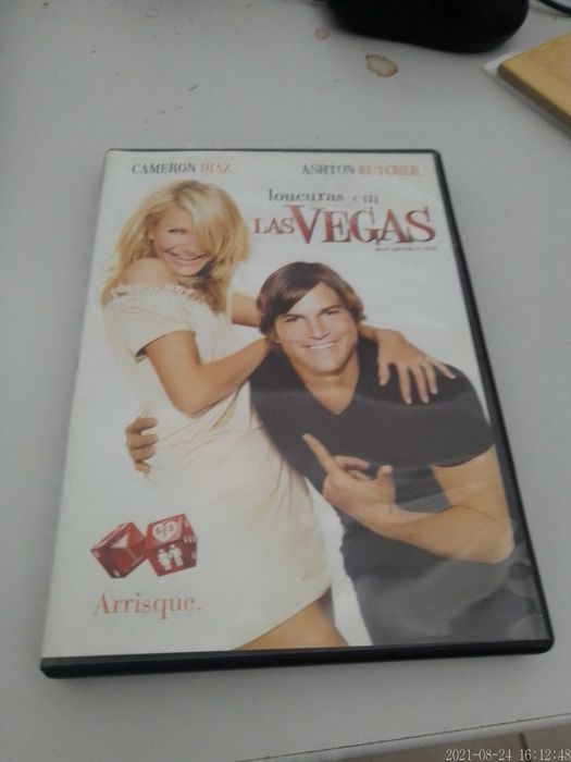DVD Loucuras em Las Vegas Filme com Cameron Diaz Ashton Kutcher What