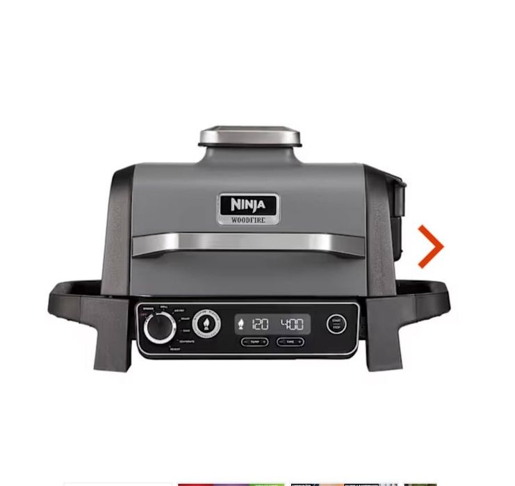 Електричний гриль, коптильня та аерофритюрниця