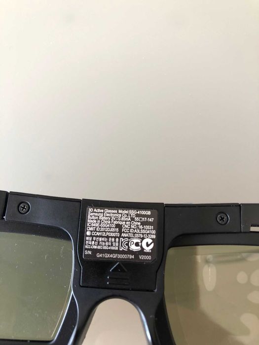 Óculos 3D Samsung SSG-4100GB (2 unidades) (inclui envio)