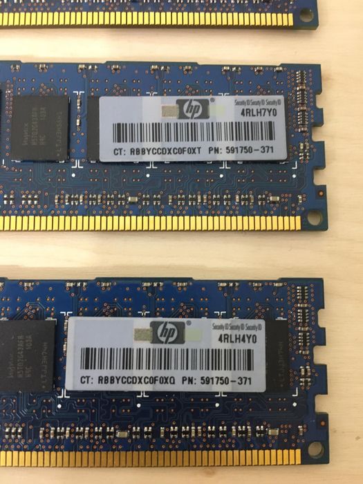 Серверная оперативная память Hynix 4GB DDR3 1Rx4 PC3-10600R.