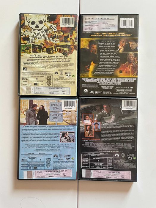 Lote 4 DVDs - Widescreen Collection
