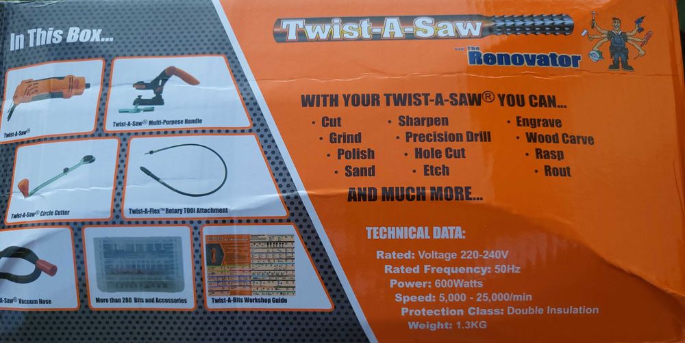 Multifunkcyjne-wielofunkcyjne narzedzie RENOVATOR TWIST A SAW