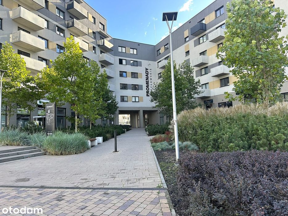 Promenady 2 pokoje, garaż w cenie!, wysoki komfort, balkon, widok