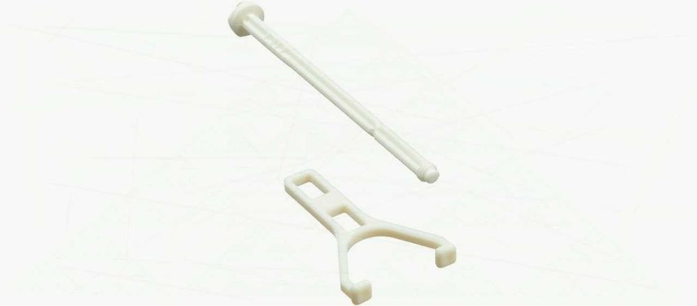 Geberit płytka ochronna 240.026.00.1, biała