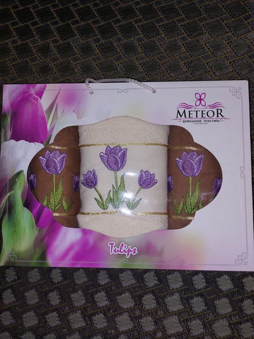 Набор полотенец Турция Махровые  Баня Лицо