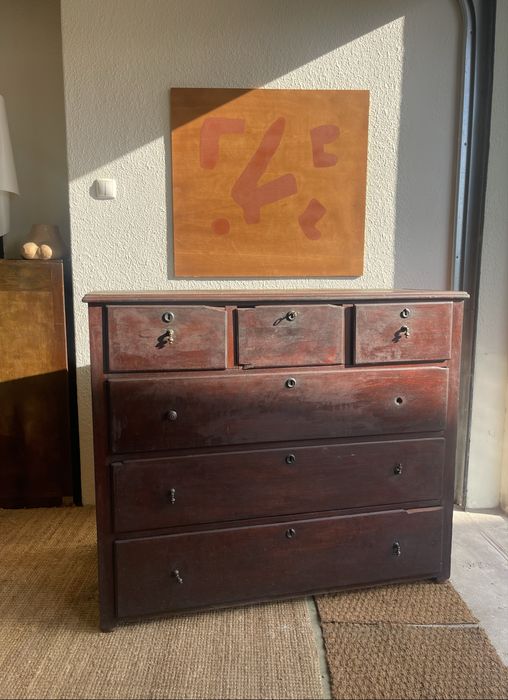 Comoda vintage em mogno