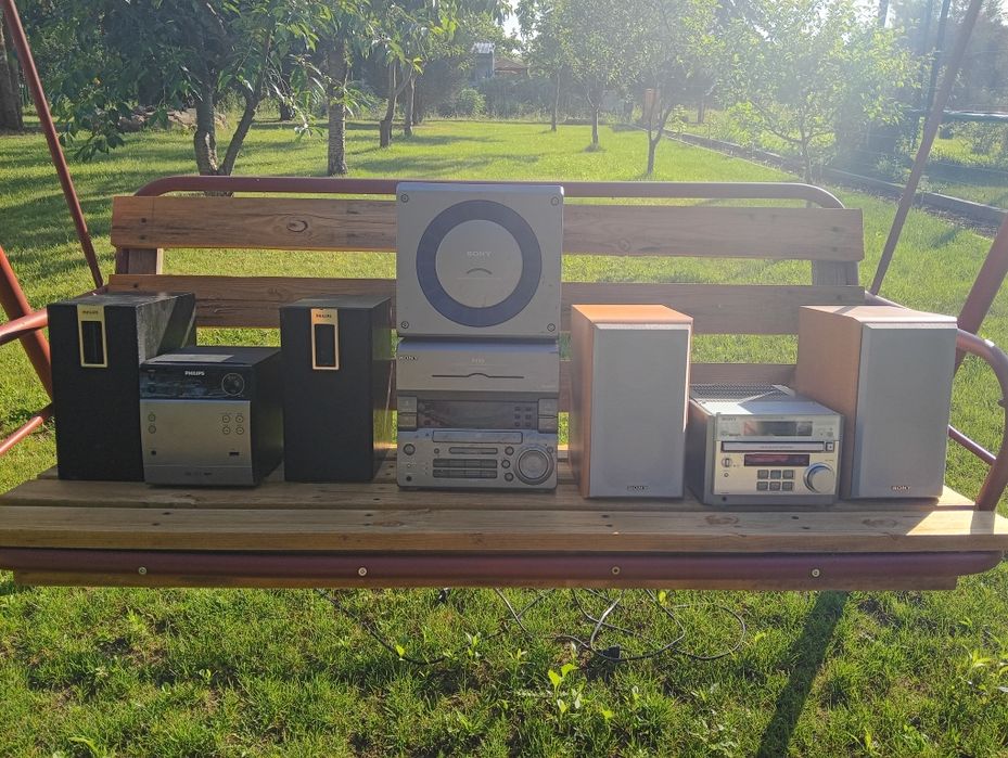 Radio  CD  USB ,Sony , Philips 3x Wieża