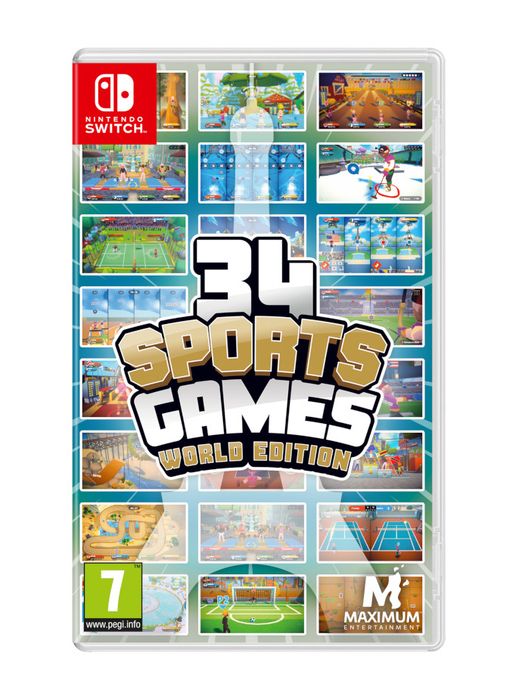 34 Sports Games World Edition (NS) Gra nowa w folii