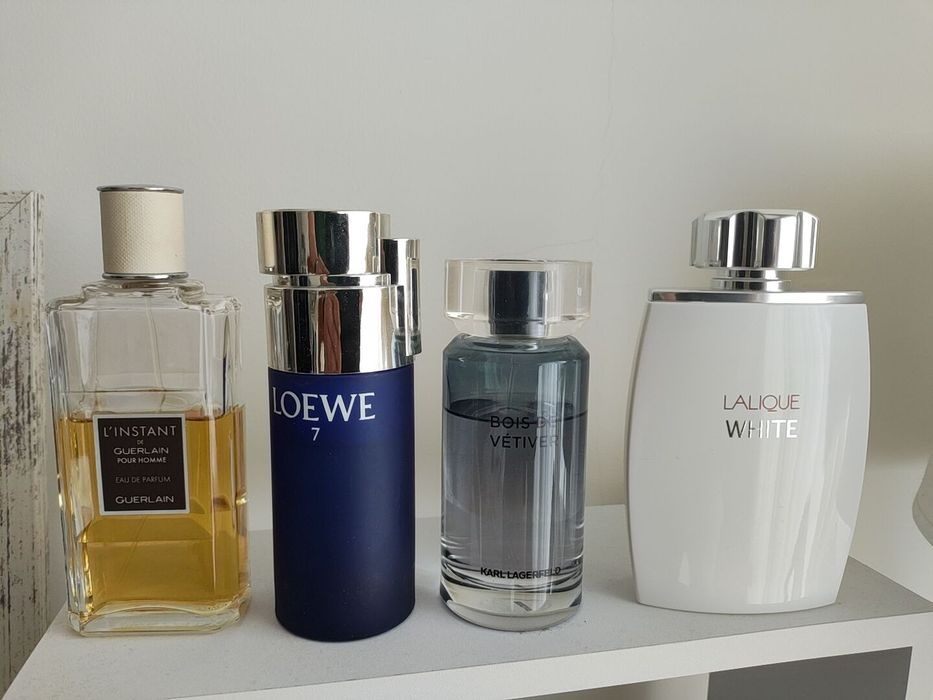 Coleção de vários perfumes