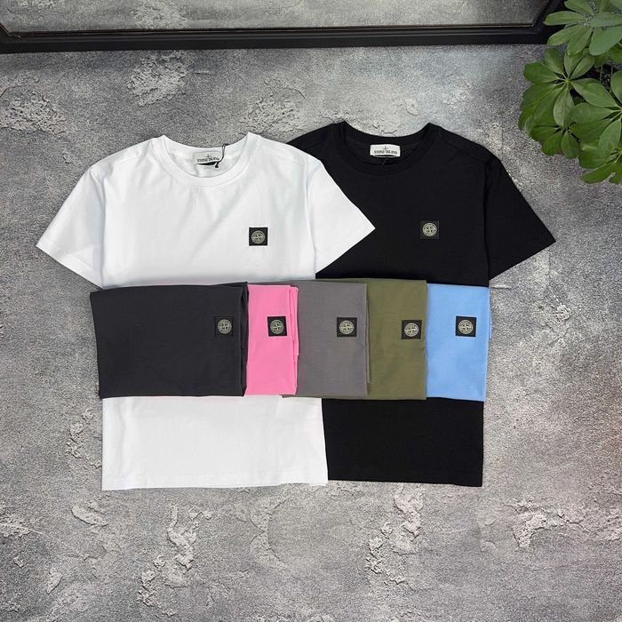 Футболка STONE ISLAND patch program тишка майка стон айленд патч програм