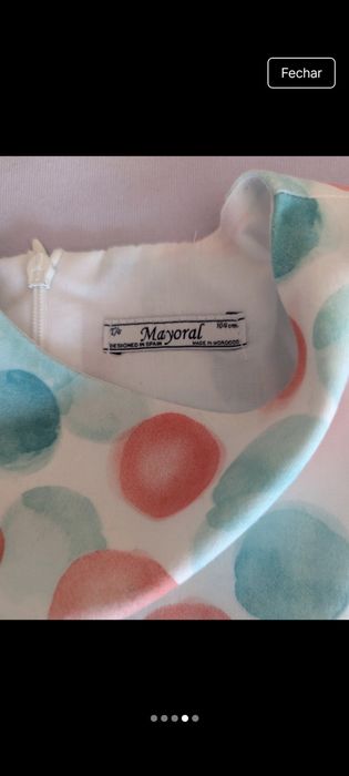 Vestido  Mayoral 3-4 anos