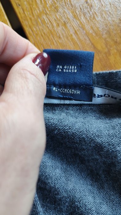 Kardigan Ralph Lauren. 100% merino wool.