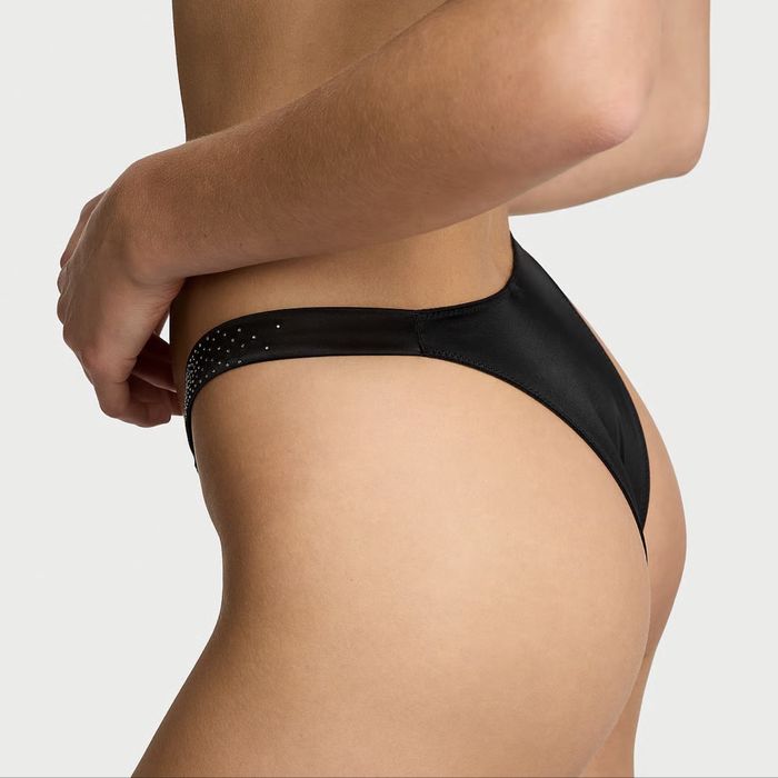 Білизна (труси) зі стразами Вікторія Сікрет ОРИГІНАЛ розмір Л