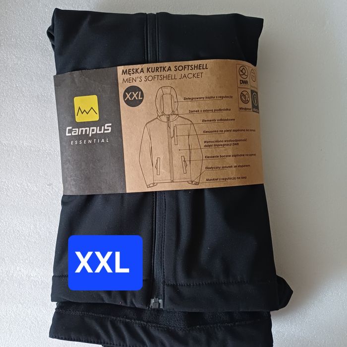 Kurtka softshell Campus nowa XL