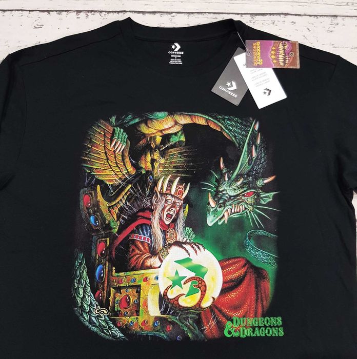 Converse * Dungeons & Dragons * limited edition * koszulka * męska * S
