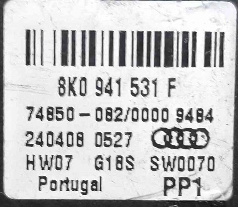 Manípulo de Luzes 8K0941531F - AUDI A5