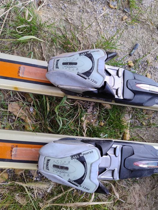 wiązania MARKER Titanium 1200 glide control eps + VOLKL p50 race narty