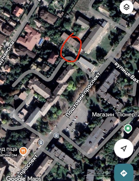 Ділянка в центрі міста