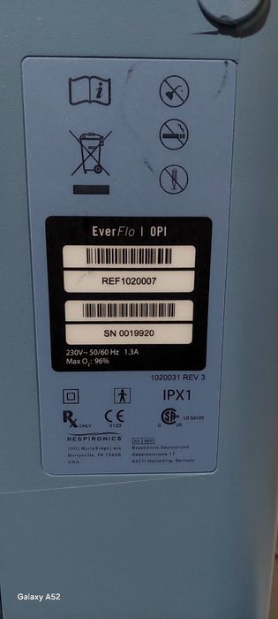 кисневий концентратор Philips Respironics EverFlo OPI Б/У  в робочому
