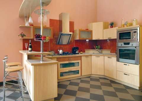 Meble kuchenne, kuchnia, MDF