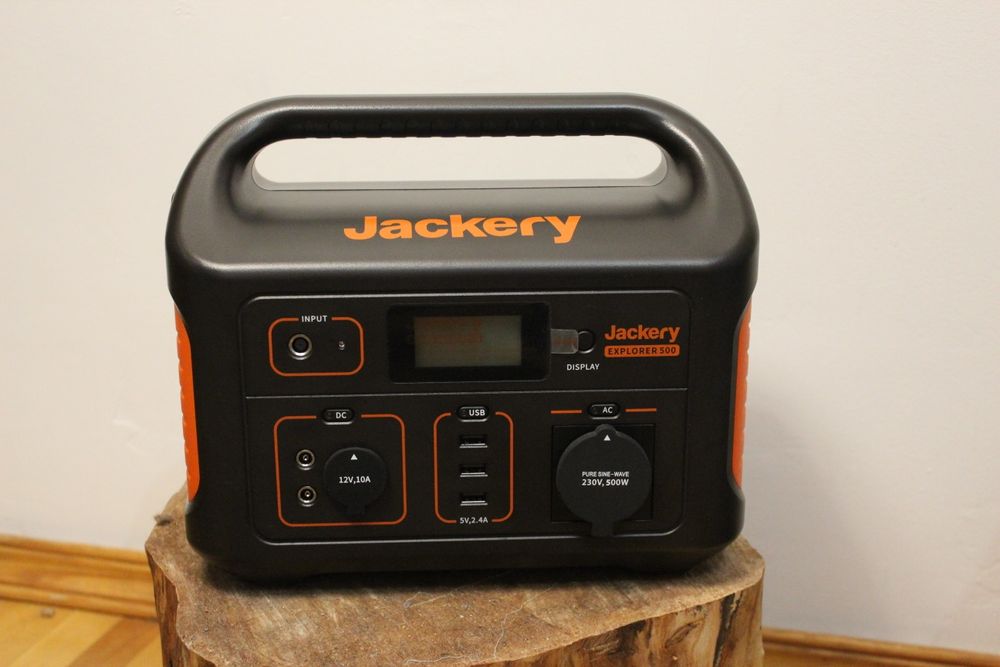 Jackery Explorer 500 — портативна електростанція
