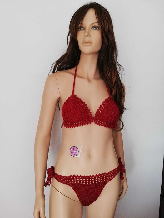 Biquínis de crochê 100% artesanal