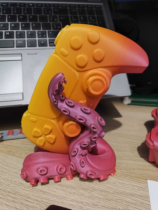 Suporte impresso 3m 3D para comando de PS5