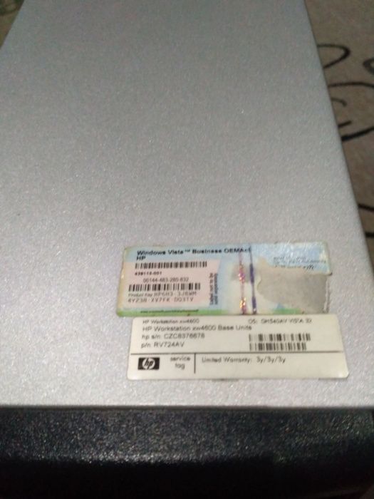 HP XW4600 Workstation