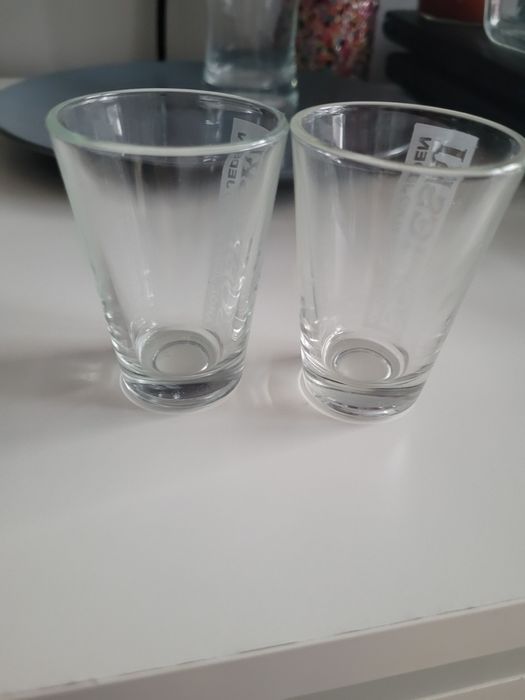 2 nowe kieliszki Sobieski