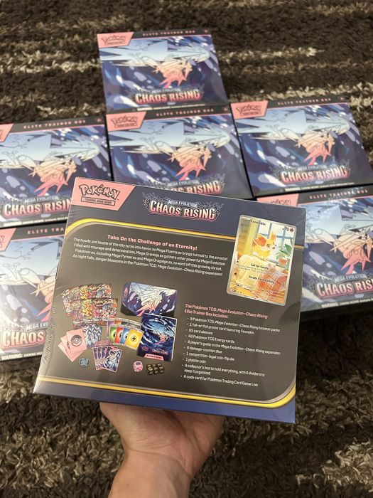 ETB Chaos Rising seladas