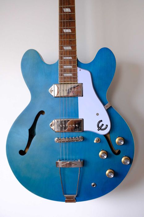 Guitarra Epiphone Casino Worn Denim Blue